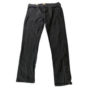 J.Crew Re-Imagined Mens 770 Black Denim Jeans W36 L32